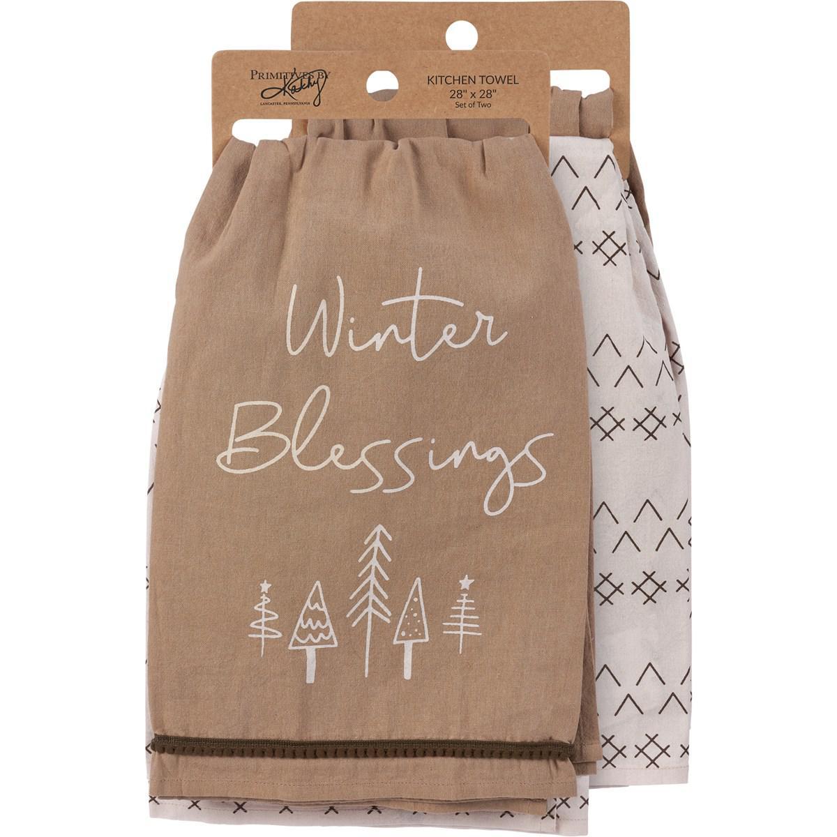 Park Designs Fall Blessings 2 Dishtowel Set