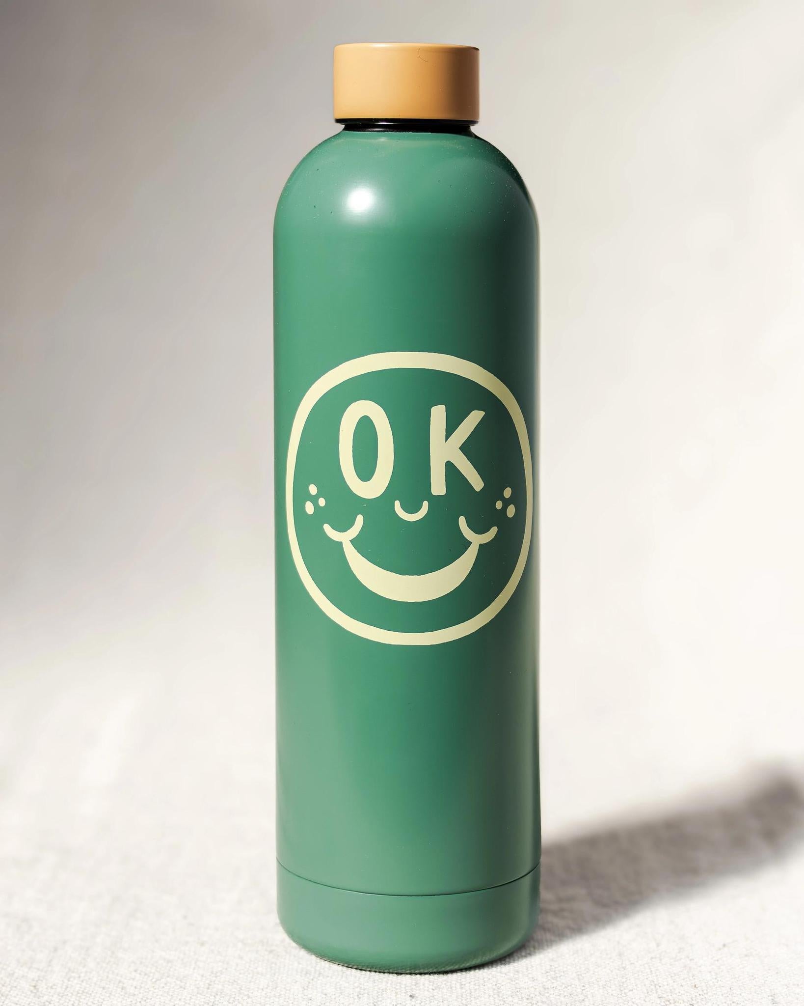 Shop Good A-Ok Smiley Water Bottle - Thumbnail 3
